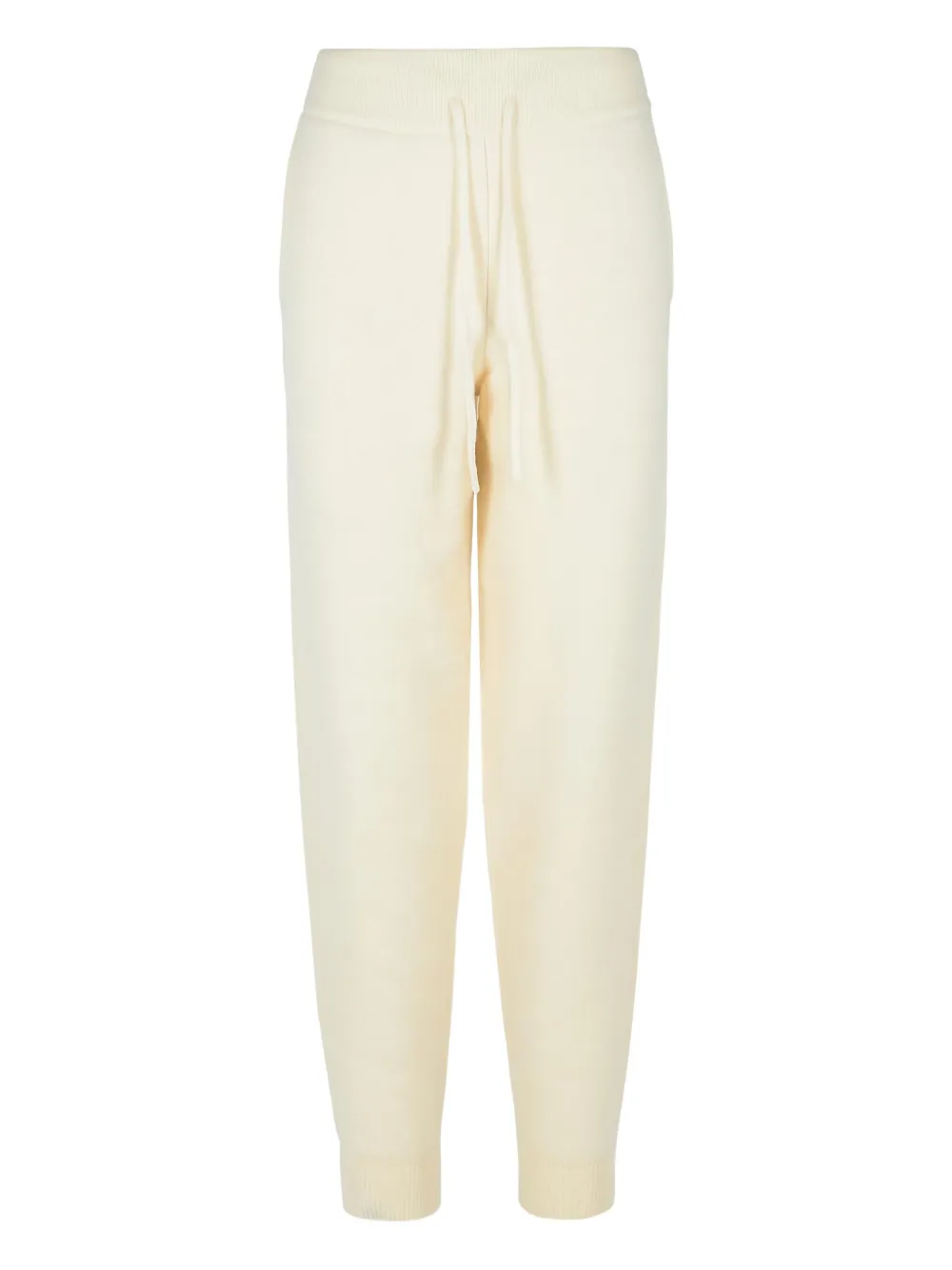 LouLou de Saison Kasjmier broek met elastische tailleband Beige
