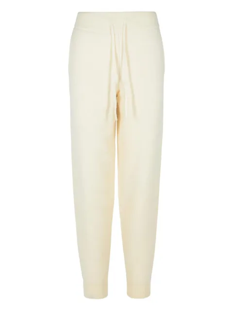 LouLou de Saison elastic-waistband cashmere trousers