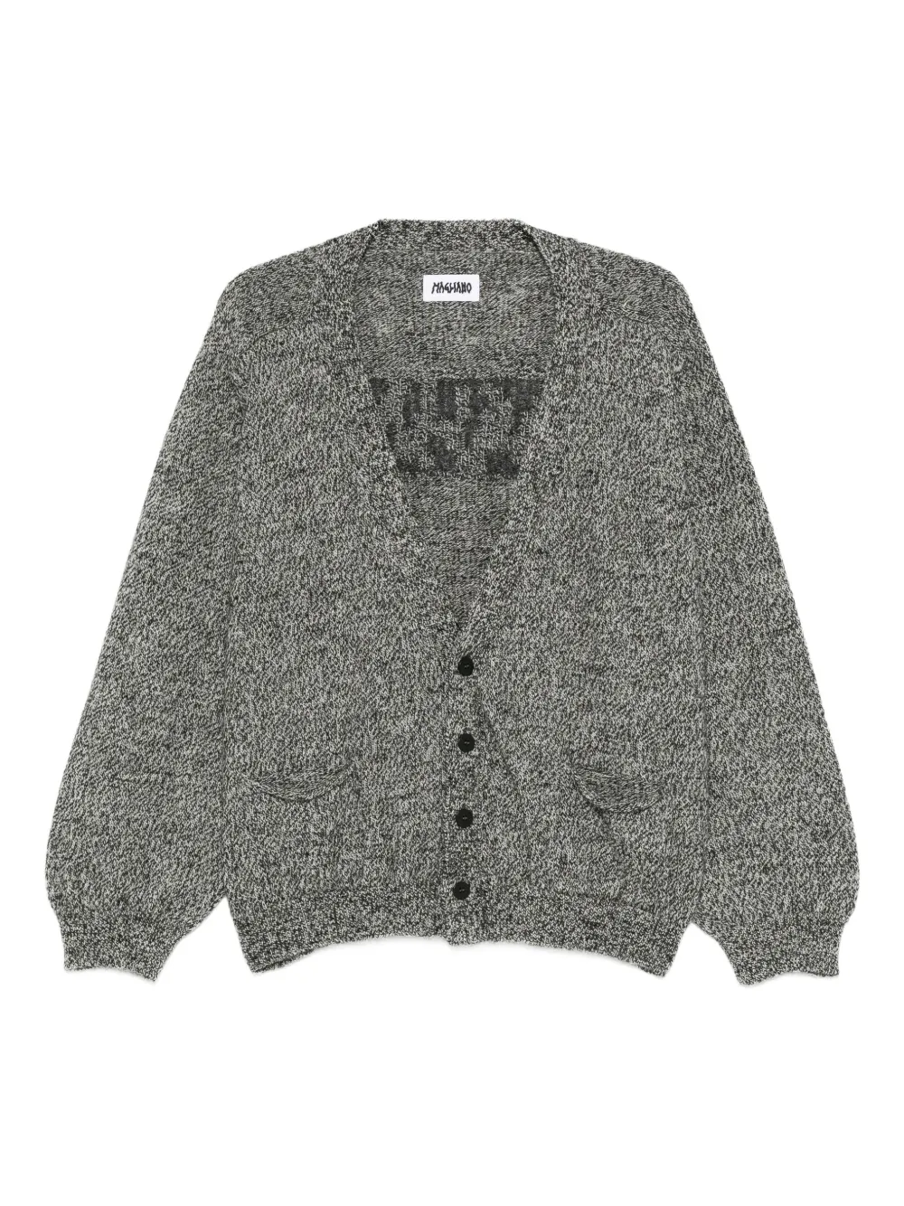 Magliano button-front speckled cardigan | Black | Image 1
