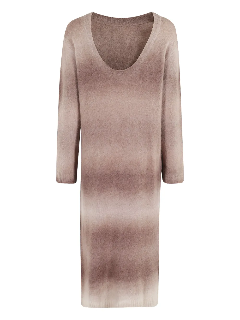 Alysi ombre midi dress | Brown | Image 1