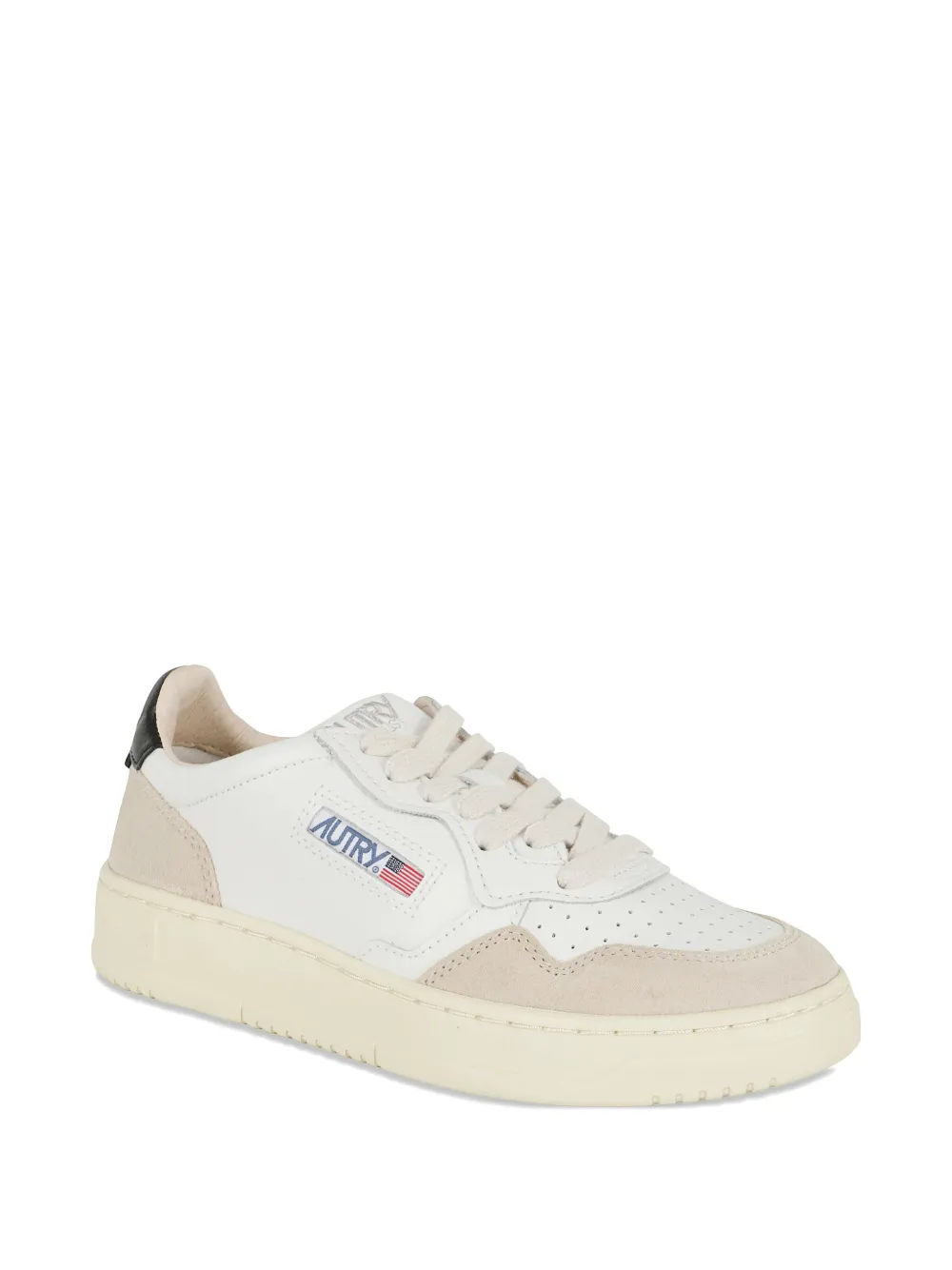 Autry Medalist leather sneakers Neutrals