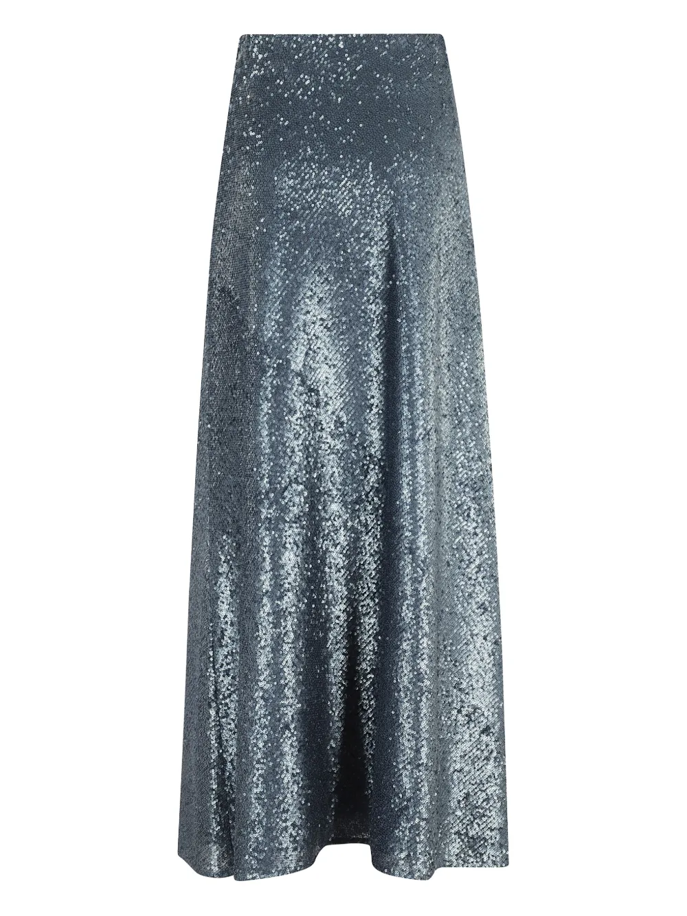 Herno sequinned midi skirt - Blauw