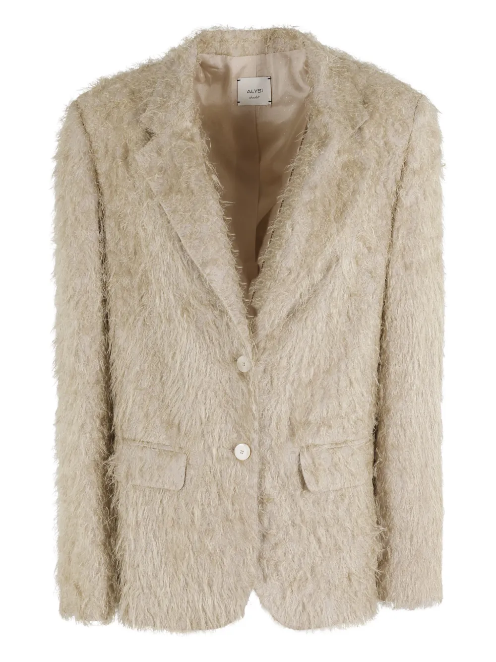 Alysi textured blazer | Neutrals | Image 1