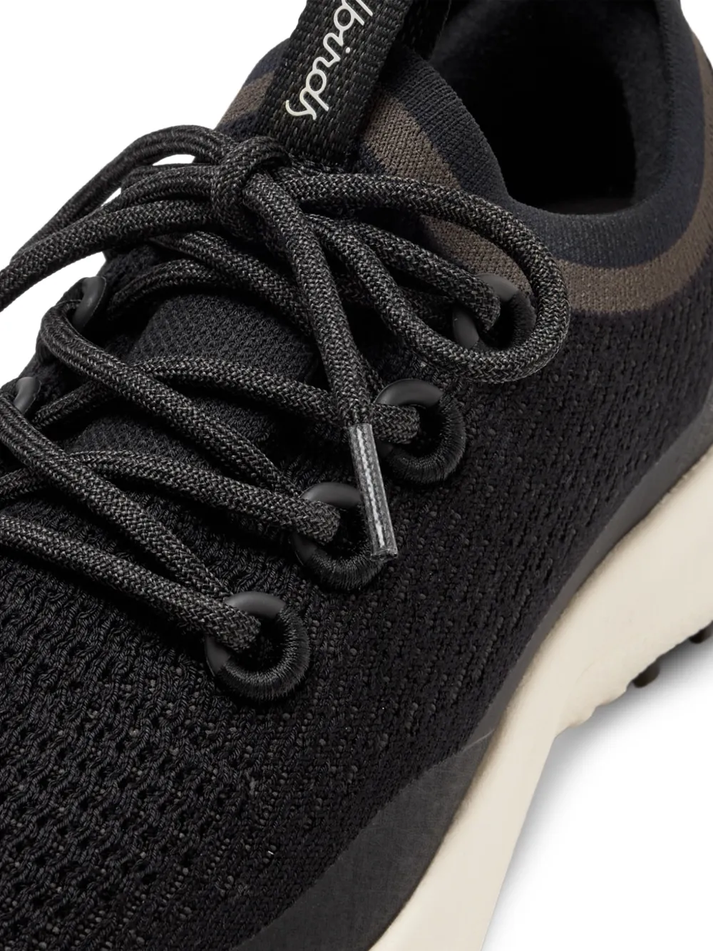 Allbirds knitted lace-up sneakers Black