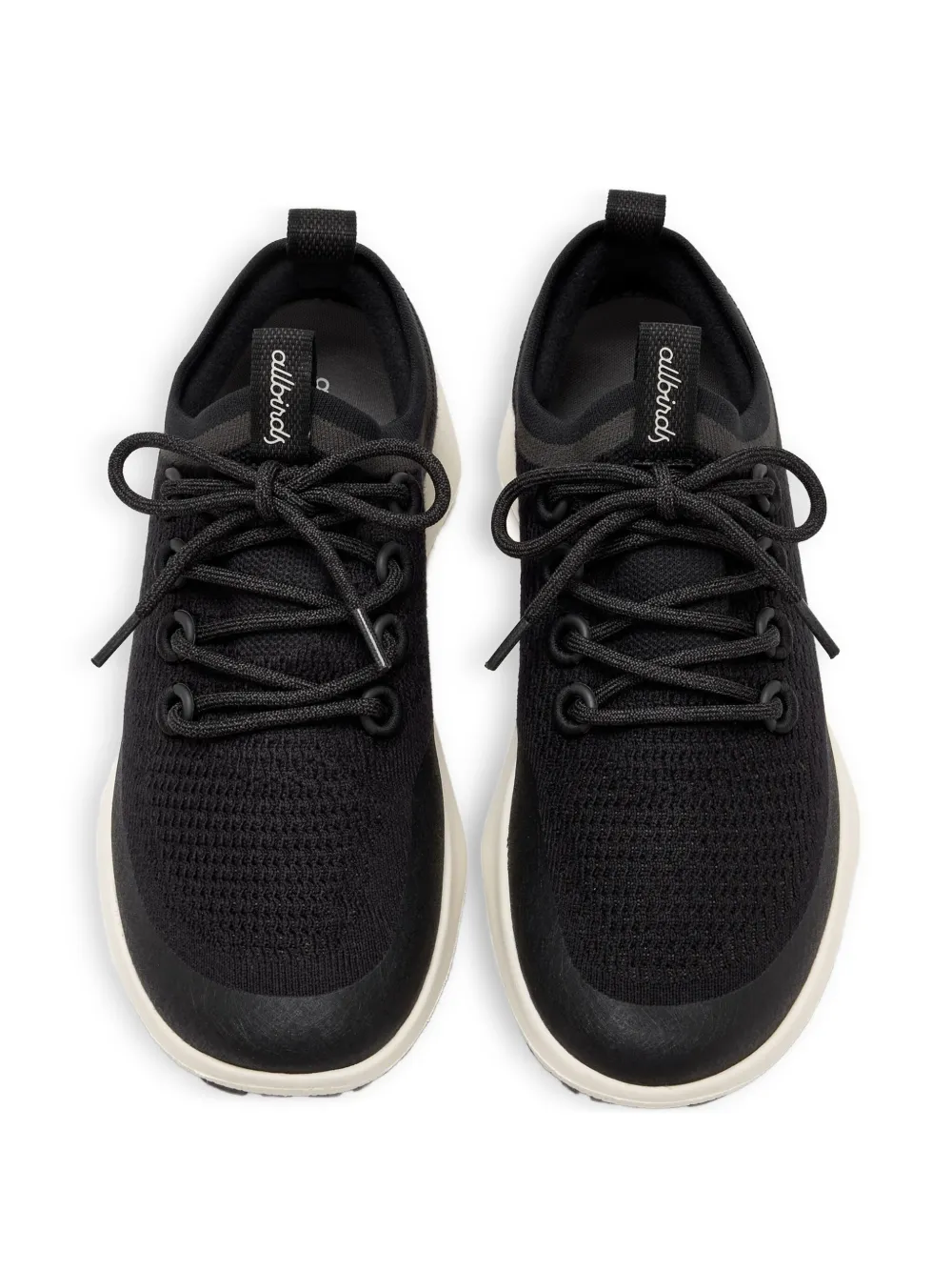 Allbirds knitted lace-up sneakers Black