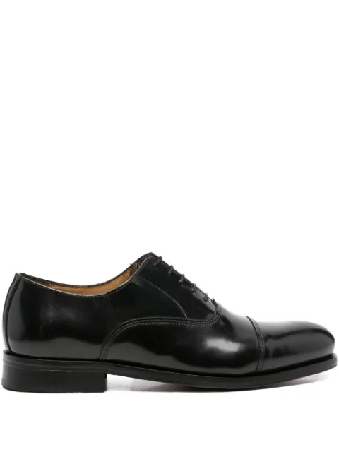 SAXONE OF SCOTLAND leather Oxford shoes