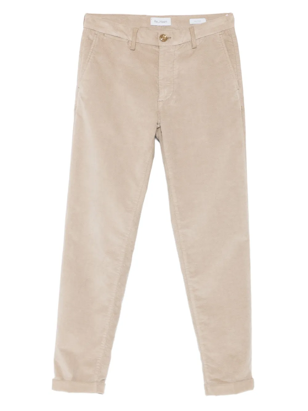 Re-Hash corduroy cuffed trousers | Neutrals | Image 1