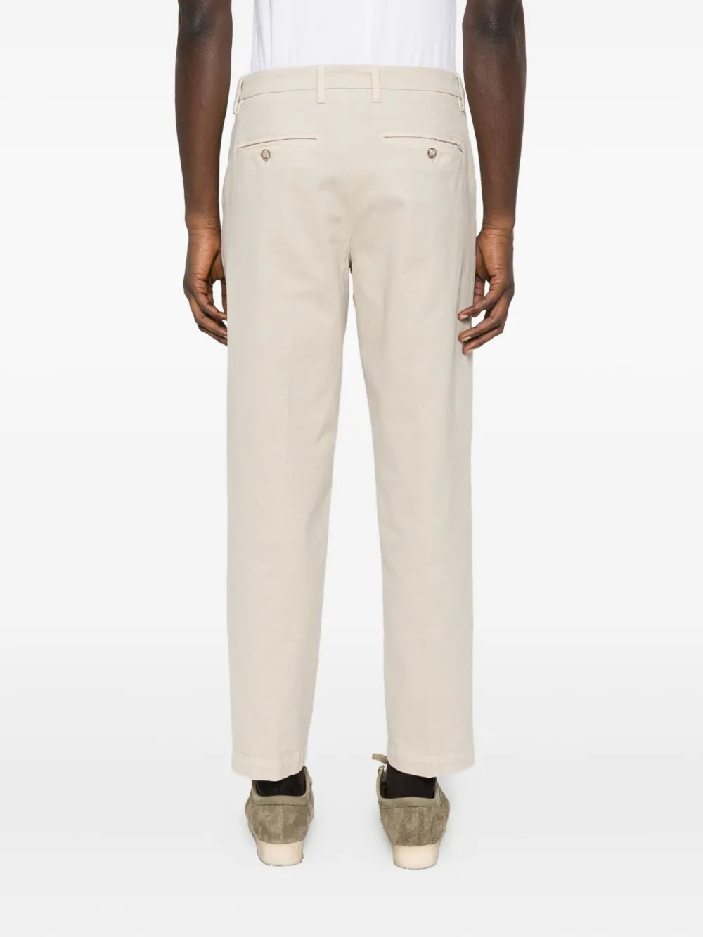 Re-hash Pleated Pocket Trousers In Neutral