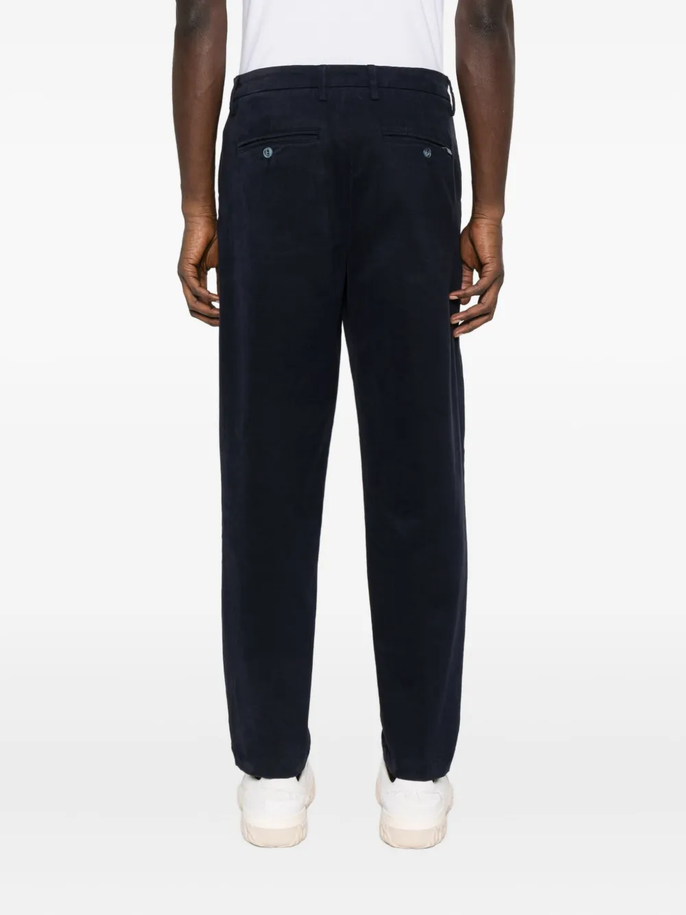 Re-hash Pleated Pocket Trousers In Black