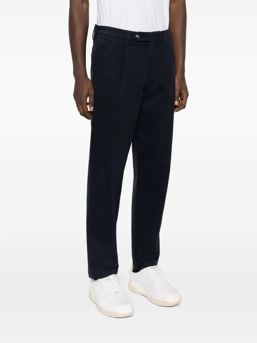 Re-hash Pleated Pocket Trousers In Black