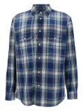 DSQUARED2 checked pocket shirt - Blue