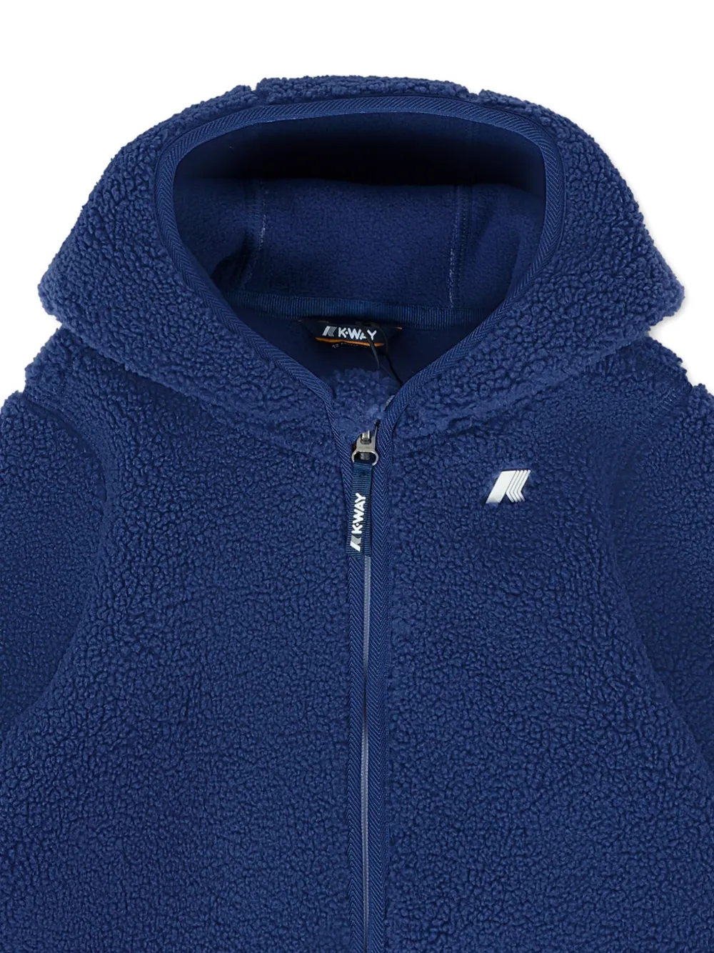 K Way Kids The Jane fleece jack Blauw