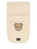 Moschino Kids logo sleep bag - Neutrals