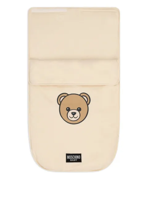 Moschino Kids logo sleep bag
