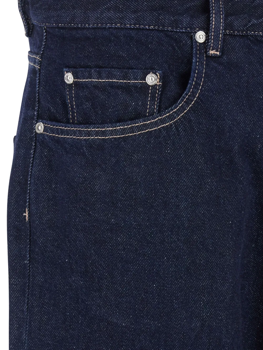 ICON DENIM Jeans met omgeslagen zoom Blauw