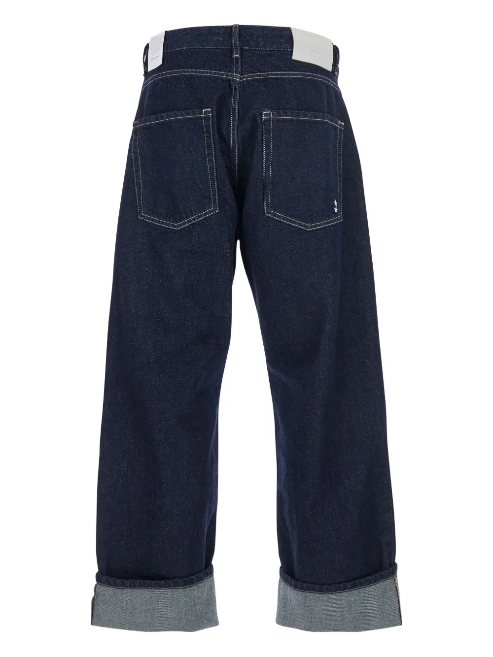 ICON DENIM Jeans met omgeslagen zoom - Blauw