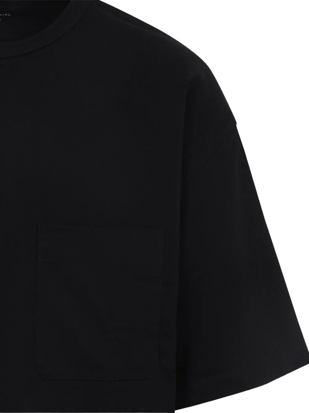 LEMAIRE T-shirt met korte mouwen Zwart