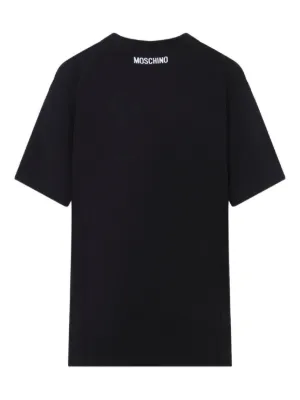 Tシャツ・カットソー Moschino SS24 POPLIN SHIRT (02200430_0001) Moschino(モスキーノ)ウィメンズ Tシャツ・カットソー - FARFETCH