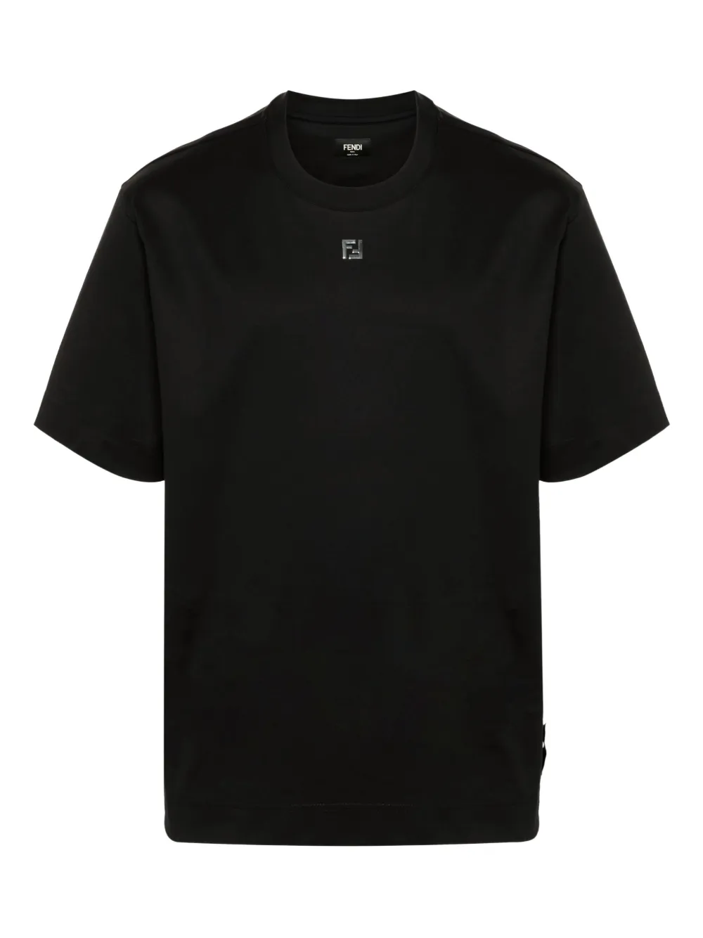 FENDI playera con logo | negro | Image 1