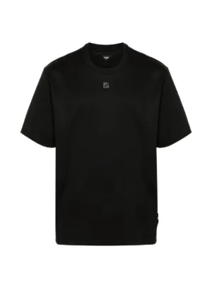 FENDI ロゴ Tシャツ | ブラック | FARFETCH JP
