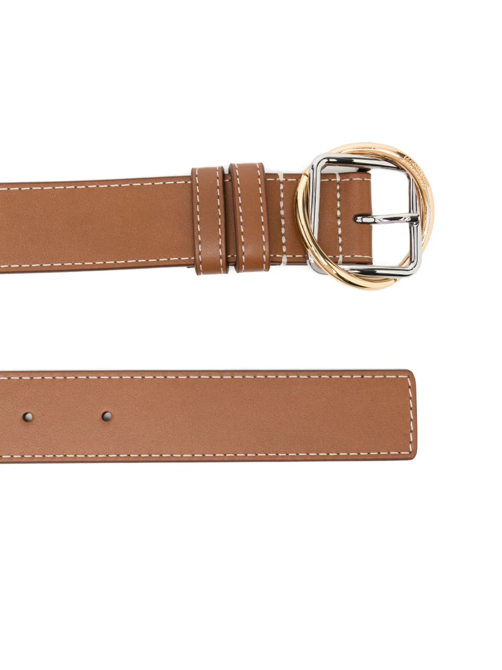 Jacquemus leather belt - Bruin