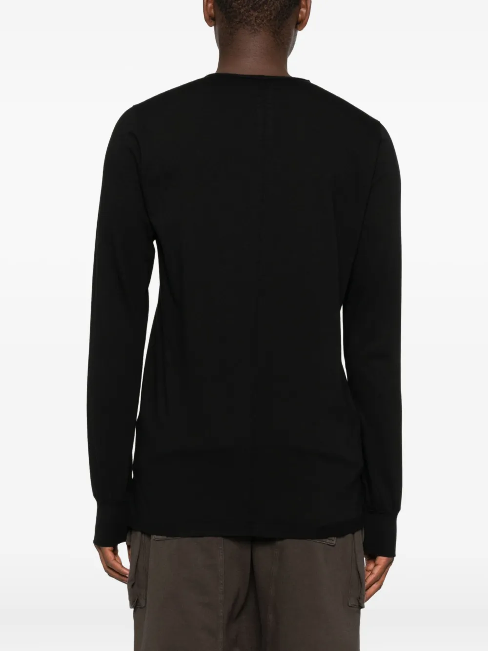 Rick Owens Drkshdw Graphic-print Long-sleeve T-shirt In Black