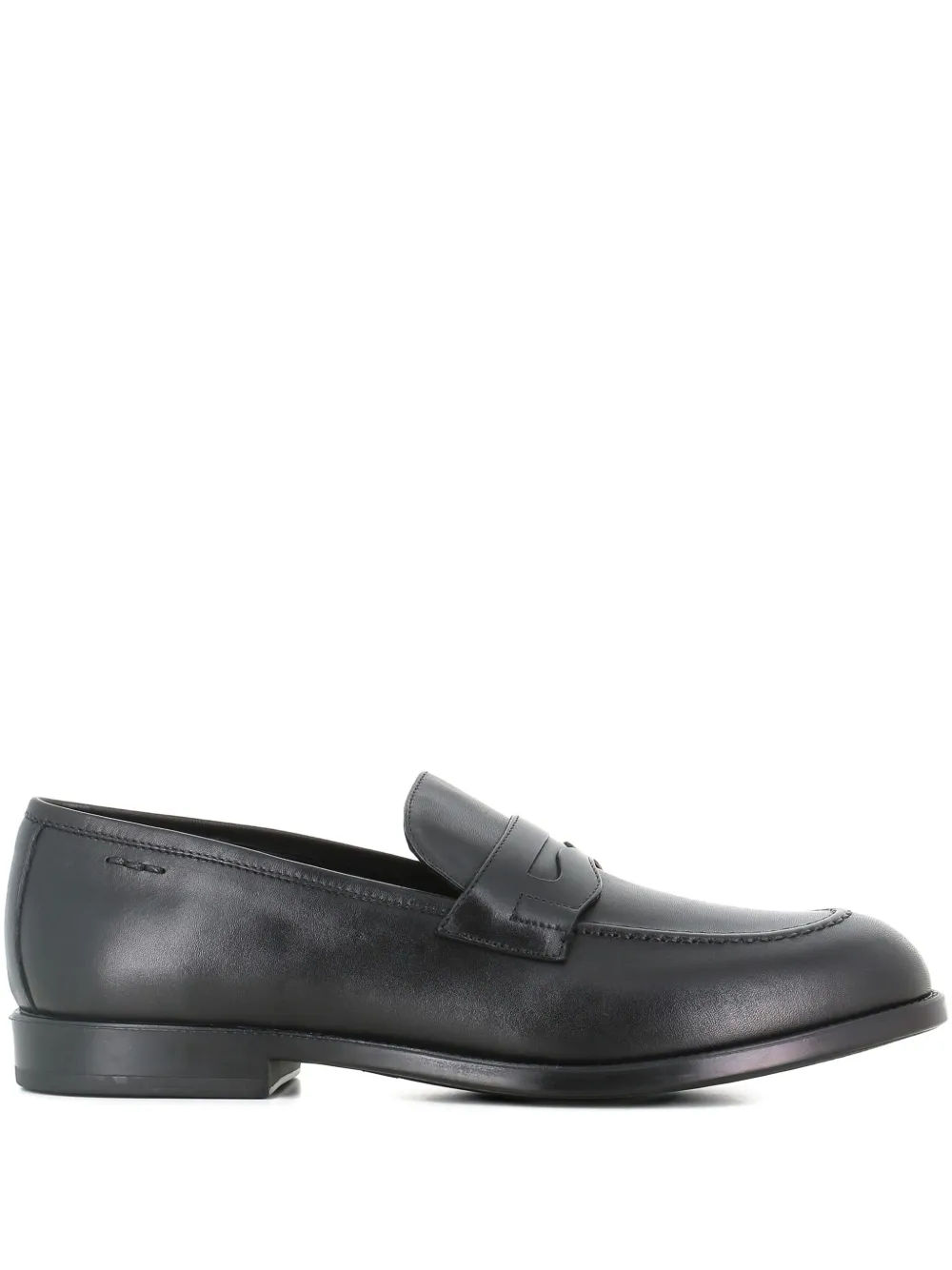 Alexander Hotto penny leather loafers | Black | Image 1