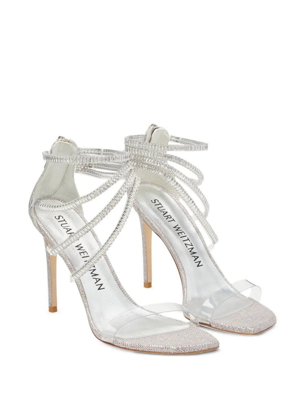 Stuart Weitzman Sandália Superglam com salto 100mm | Sandália com salto | Image 2