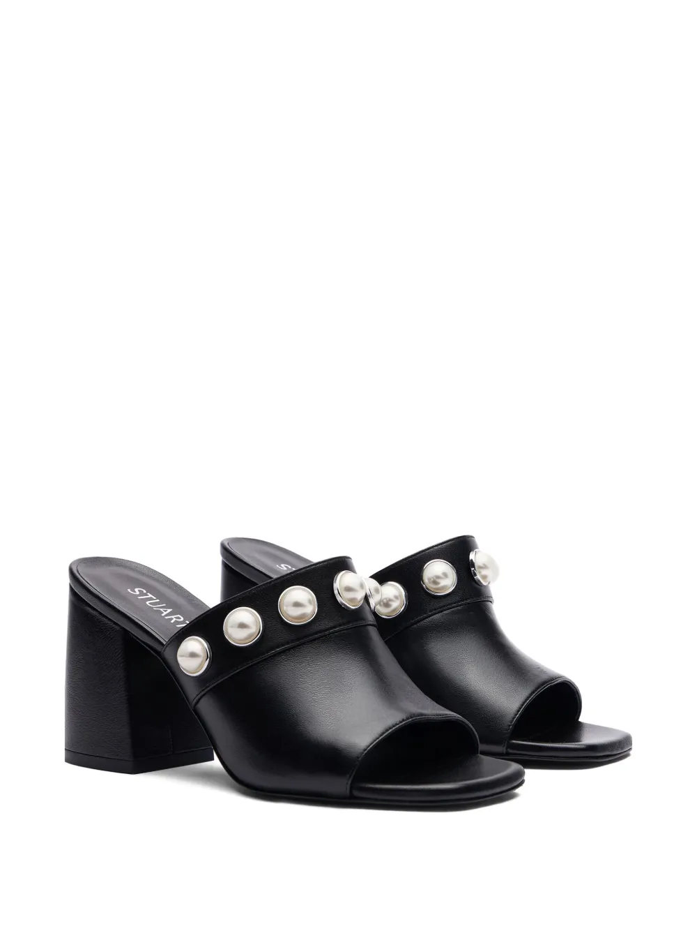 Stuart Weitzman Sandália Portia com aplicação e salto 85mm | Sandália com salto | Image 2