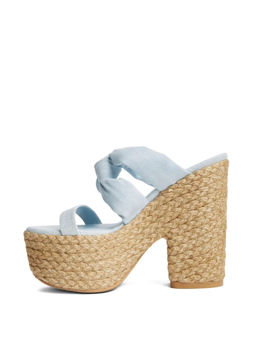 Stuart Weitzman 145mm Playa Sohigh Sandals In Blue