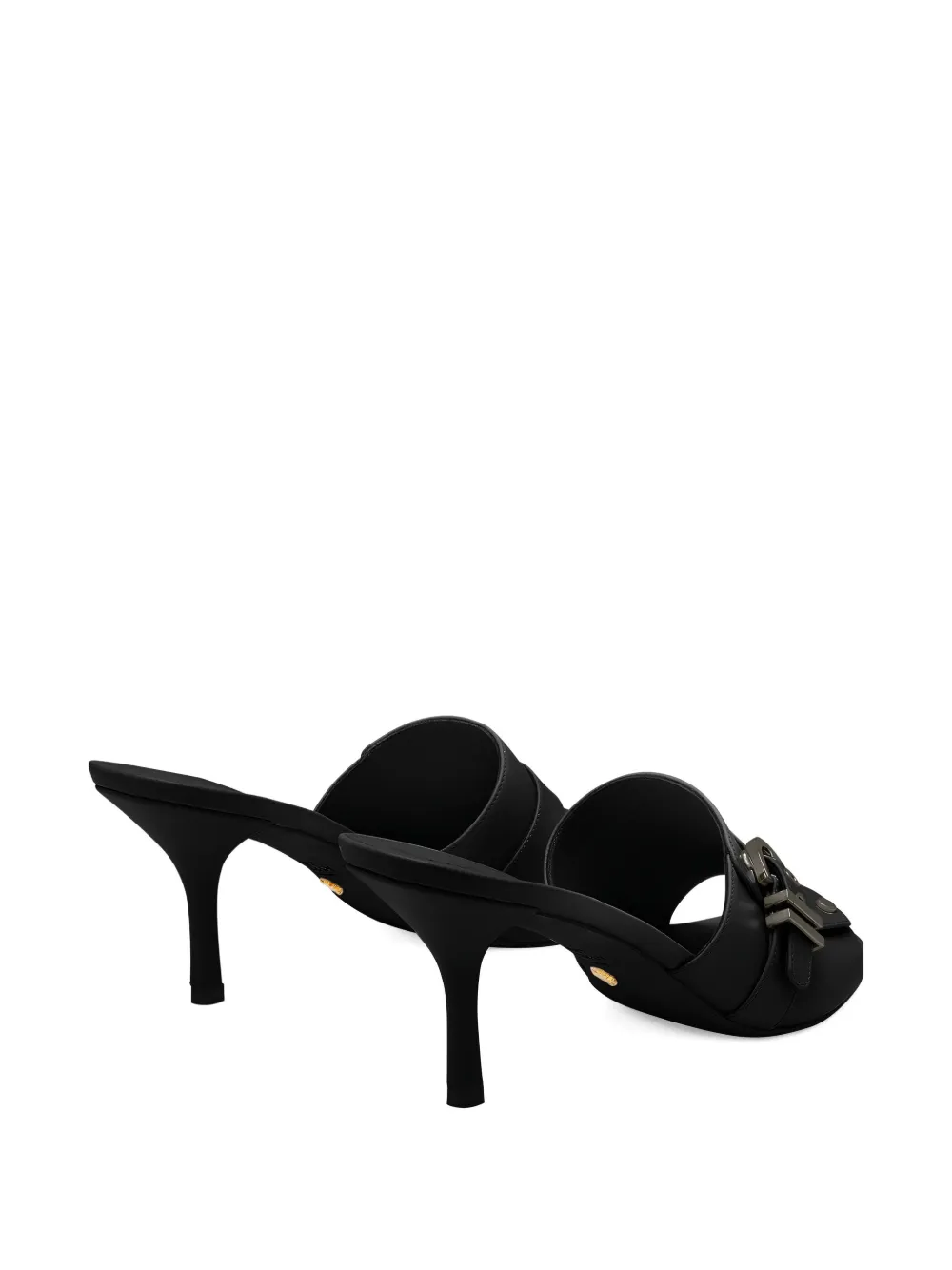 Stuart Weitzman 75 mm Maverick sandalen Zwart