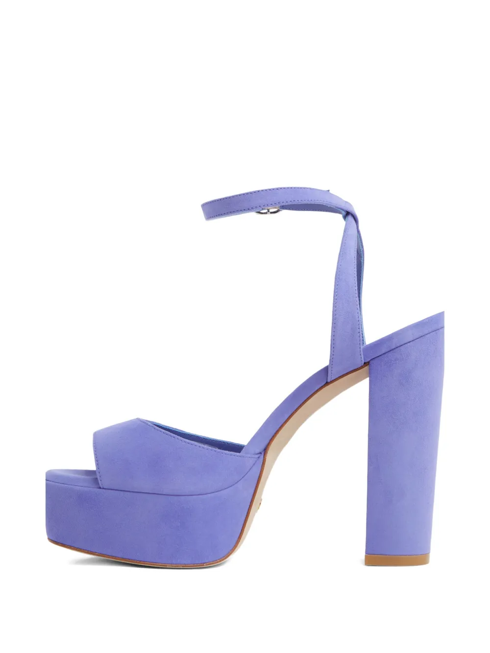 Stuart Weitzman 125mm Ryder Ii Sandals In Purple