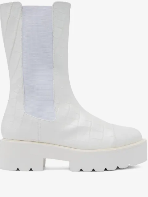 Stuart Weitzman 50mm Presley Ultralift platform lug-sole boots