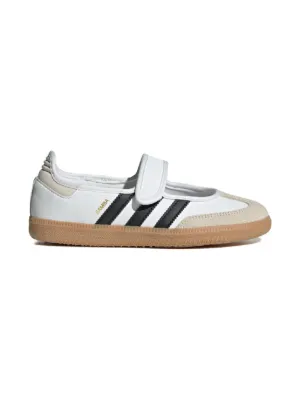 adidas Kids Samba Jane "White/Alumina Gum" sneakers