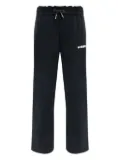 MISBHV logo-print drawstring track pants - Black