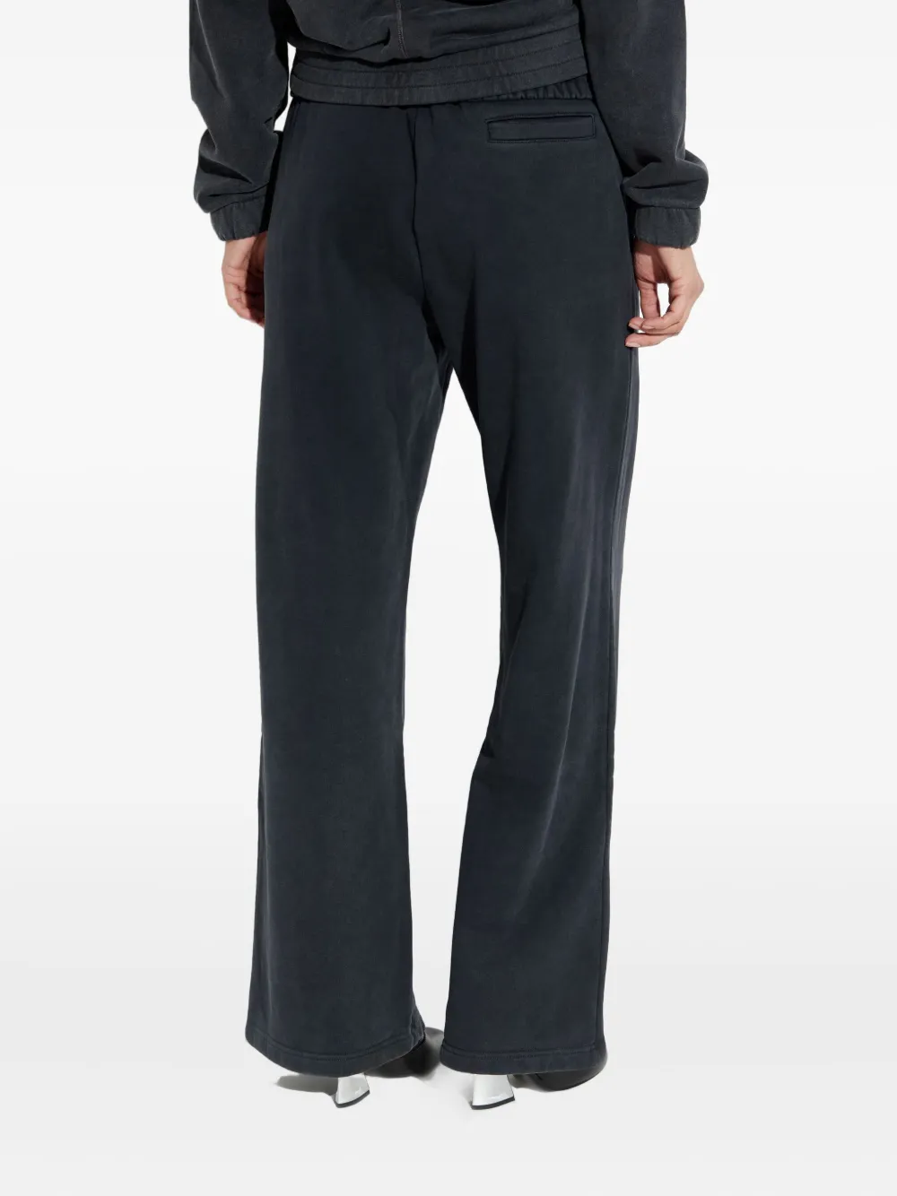 Misbhv Logo-print Drawstring Track Pants In Black