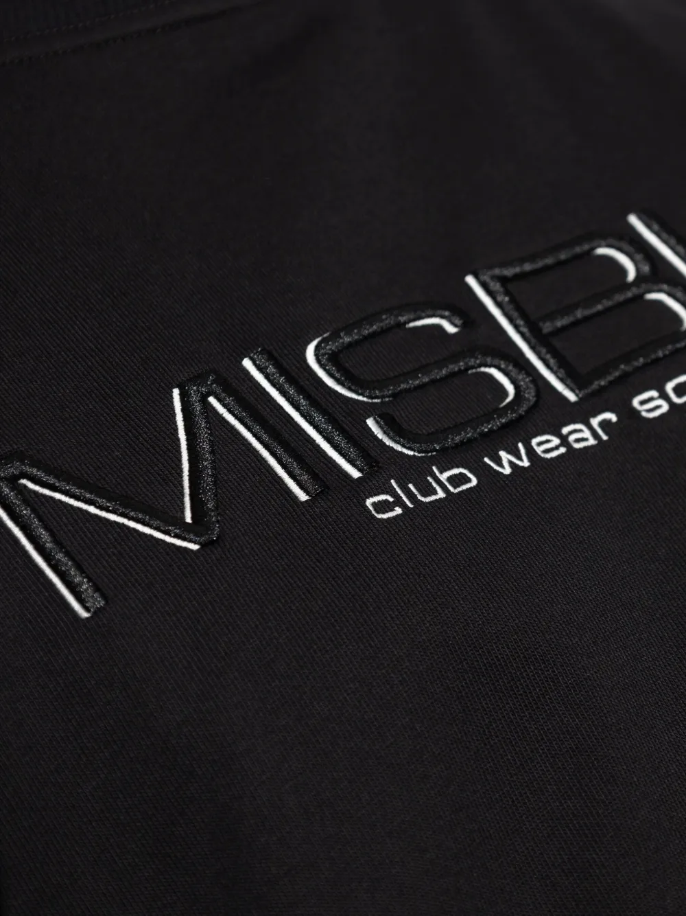 MISBHV T-shirt met logo Zwart
