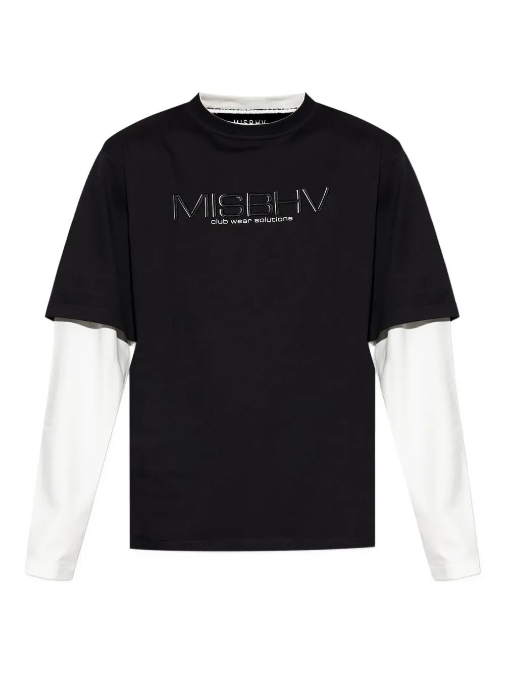 MISBHV layered logo T-shirt | Black | Image 1