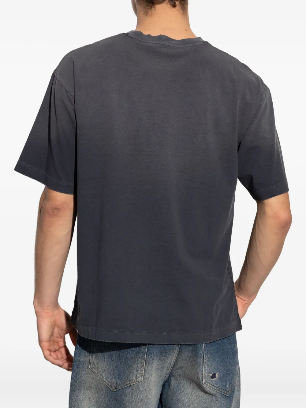 MISBHV Katoenen T-shirt met grafische print Grijs