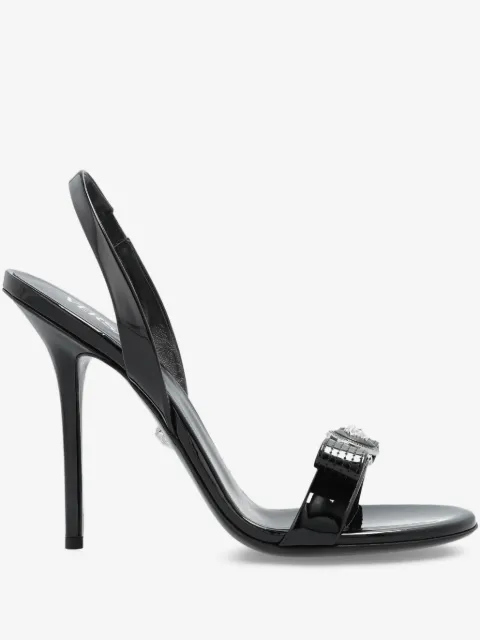 Versace Medusa-bow slingback sandals