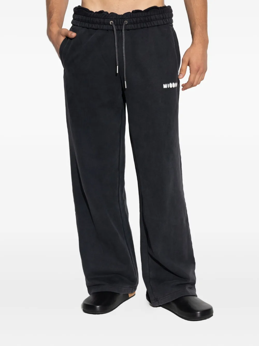 MISBHV Trainingsbroek met logo en trekkoord Zwart