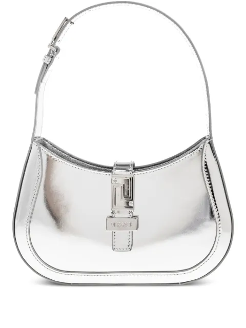 Versace Greca Goddess metallic tote bag