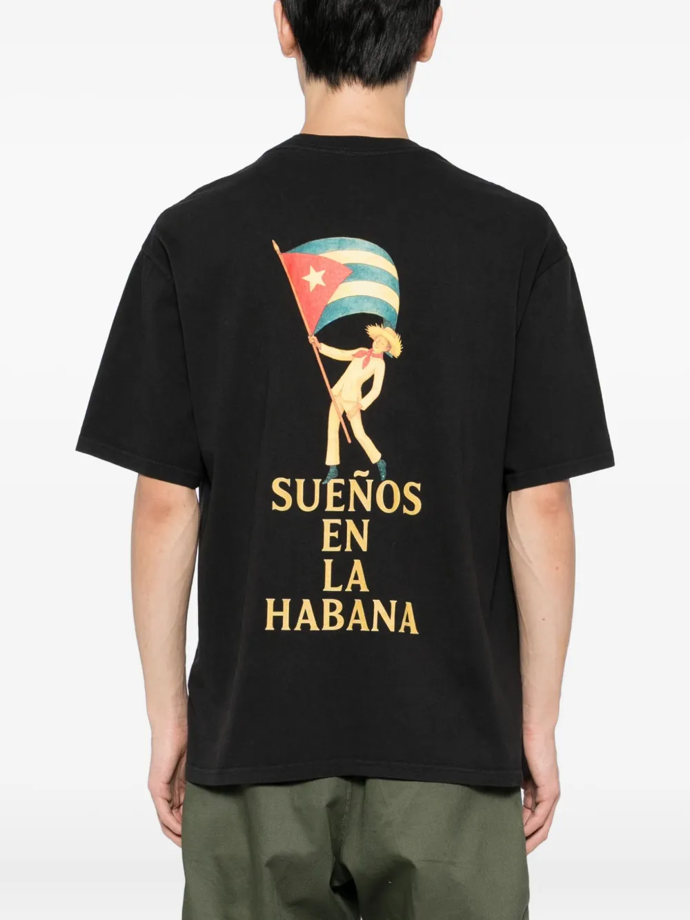  Melt Graphic-print T-shirt - Black 