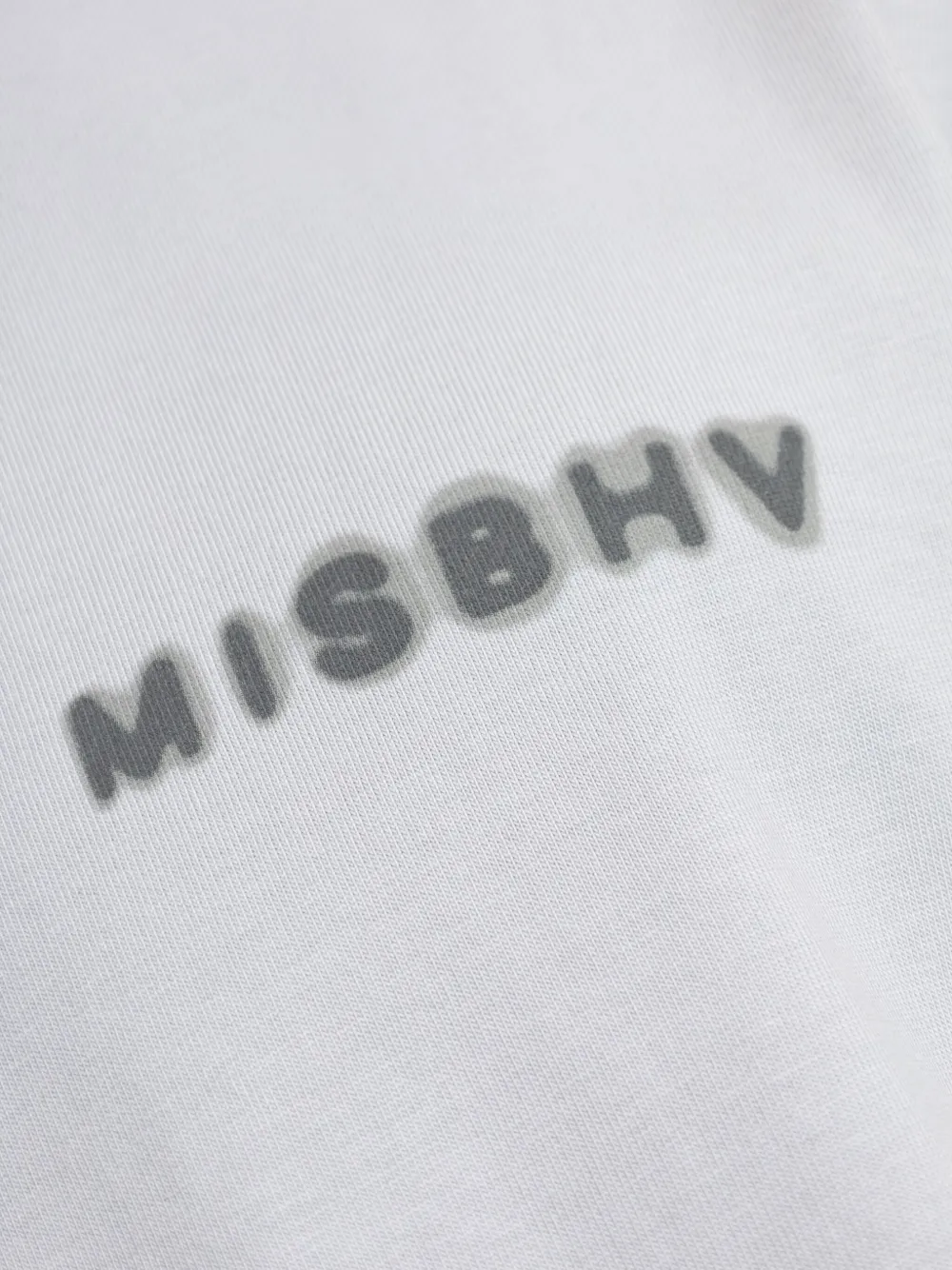 MISBHV T-shirt met logoprint Grijs