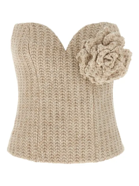 Giuseppe Di Morabito top con detalles florales