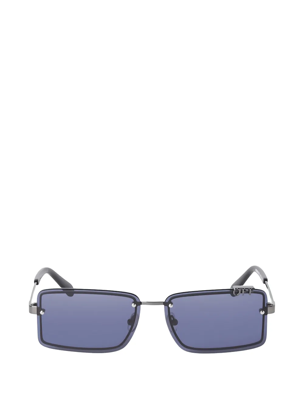 Off-White Eyewear Tampa rectangle-frame sunglasses - Argento