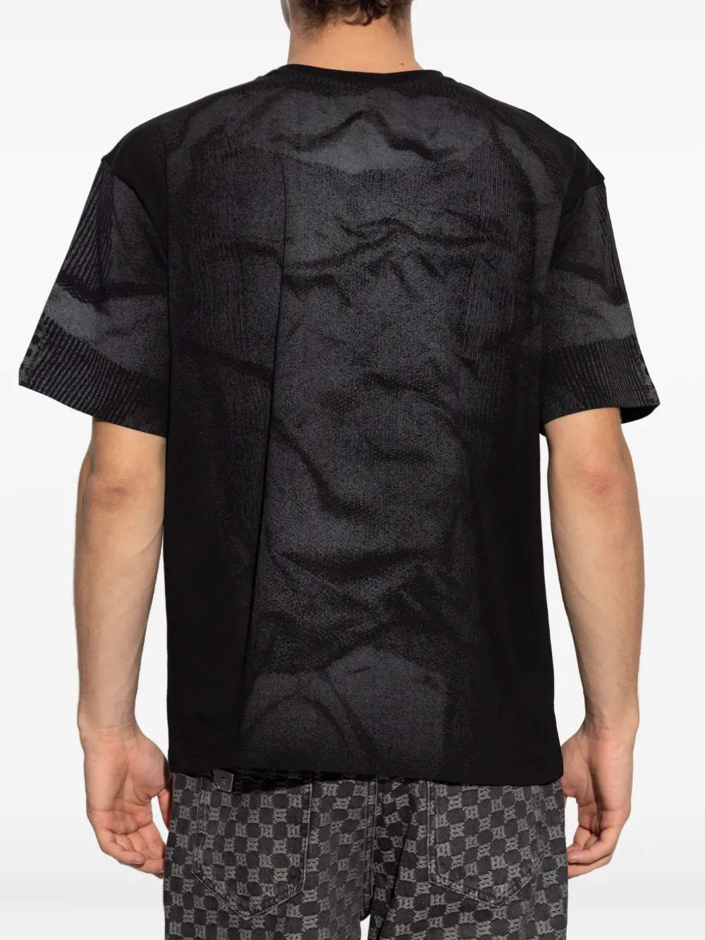 MISBHV T-shirt met textuur Zwart