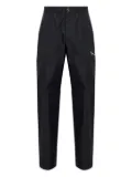 Versace zip-pocket trousers - Black