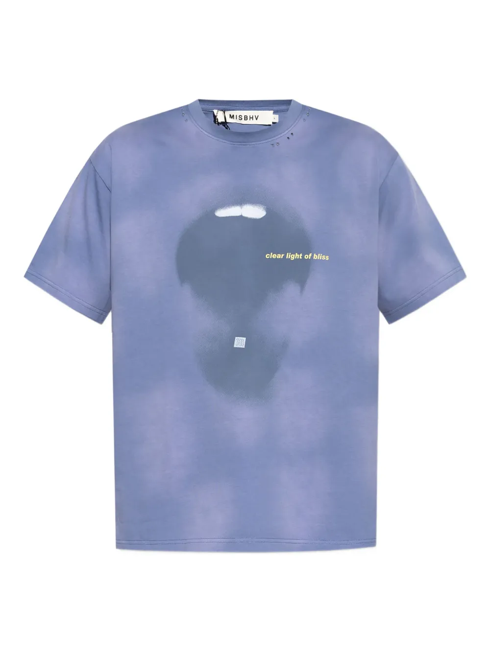 MISBHV distressed-effect T-shirt | Blue | Image 1