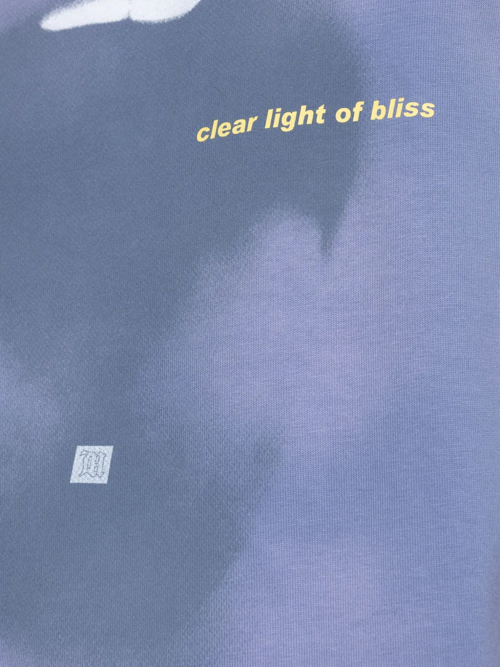 MISBHV T-shirt met gerafeld effect Blauw